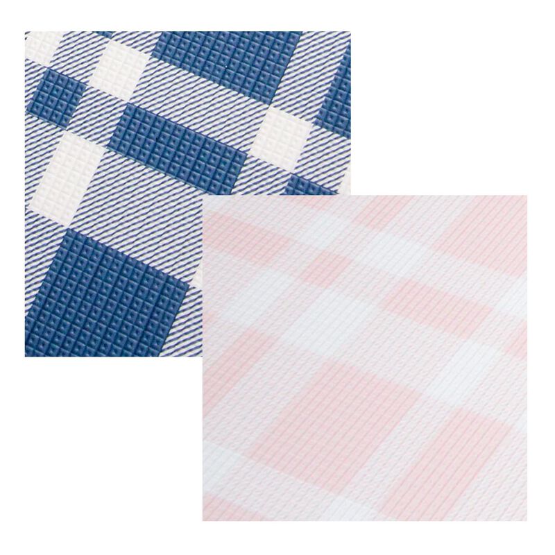 Little Finch Homepark Check Floor Mat - Large image number 5